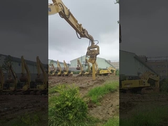 حفرة هيدروليكية كومة مطرقة فيبرو للمطرقة SY215 330CL 330BL SH300 الارتباط